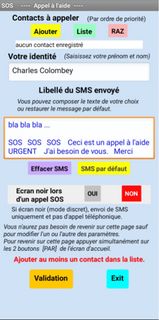 Projets:SOS Aide